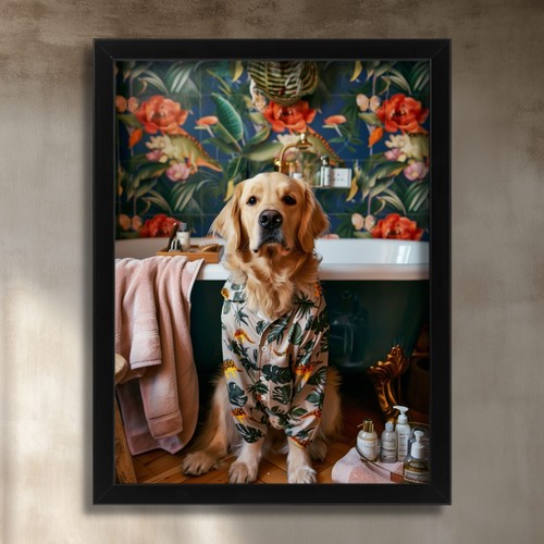 Funny dog wall - dog,
